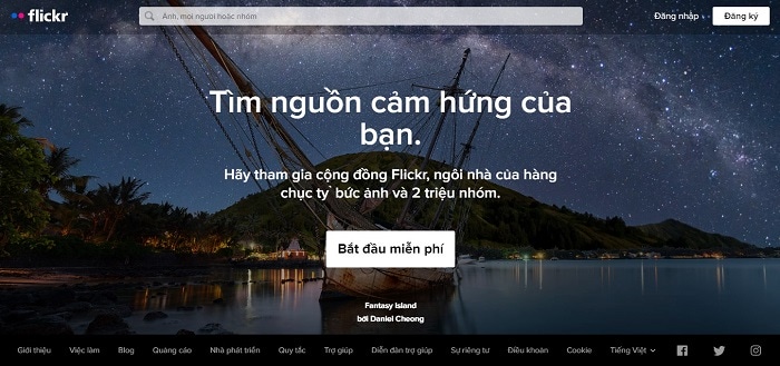 Top trang web tải ảnh miễn phí, top trang web chia sẻ ảnh và video miễn phí