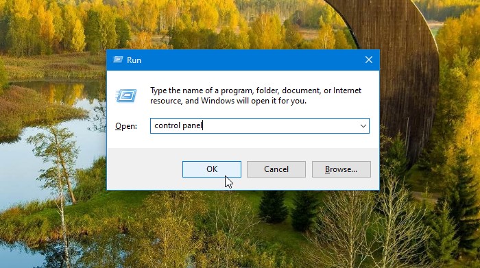 top 10 cách mở control panel trong Windows