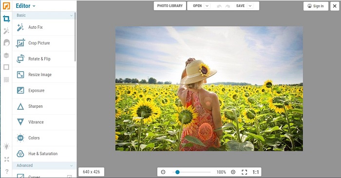 Chỉnh sửa ảnh online, trình sửa ảnh miễn phí trực tuyến