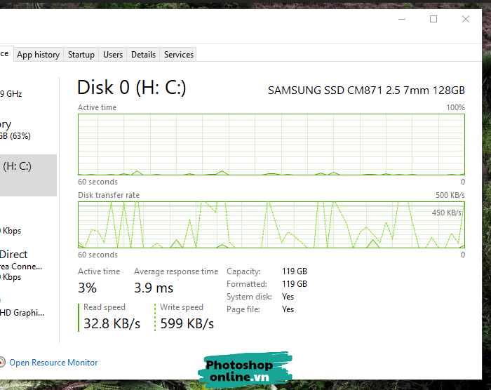 Cách xem cấu hình máy tính không cần phần mềm