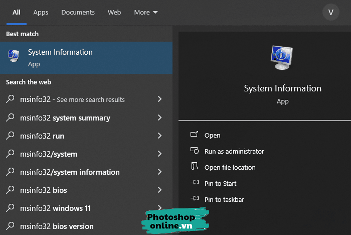 Cách xem cấu hình máy tính không cần phần mềm