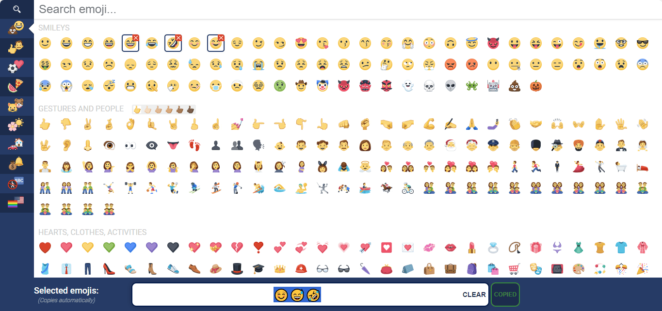 Tổng hợp emoji, biểu tượng cảm xúc Facebook