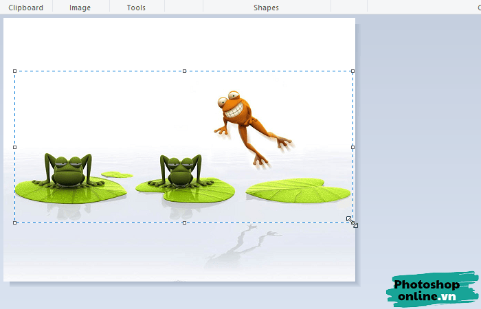 Hướng dẫn cắt ảnh bằng MS Paint