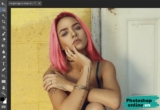 Đổi màu tóc bằng Photoshop online cực dễ