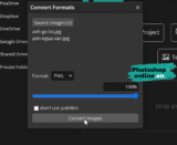 Cách chuyển ảnh sang PNG hàng loạt